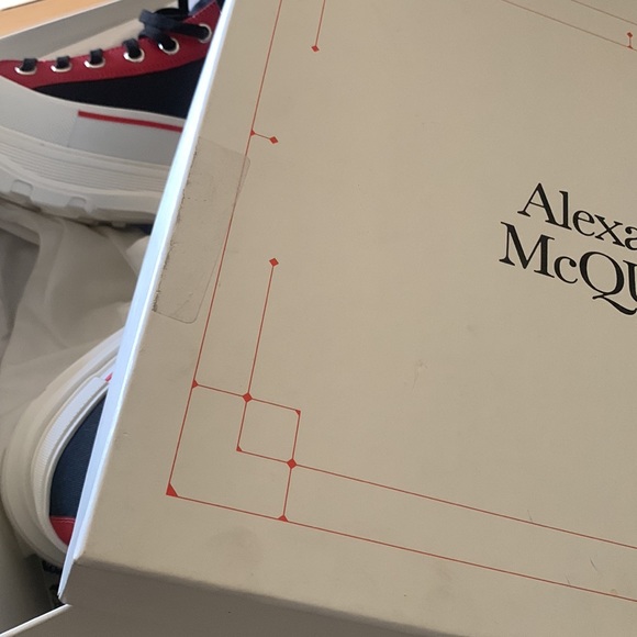 ‼️SOLD‼️ Alexander McQueen, Tread Slick high-top sneakers size 42 - Picture 10 of 12